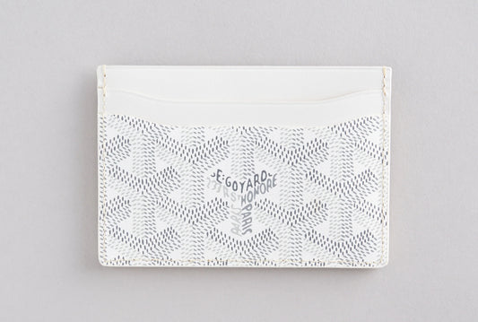 Goyard Wallet Slim White